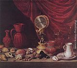 Antonio de Pereda Still-life with a Pendulum painting